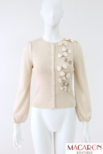 リボンウールニットトップス 2011年 未使用